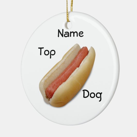 FÜR IHRE "TOP HUND"-ORNATION KERAMIK ORNAMENT (Links)