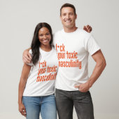FÜR IHRE TOXISCHE MASCHINE - WEISS & ORANGE T-Shirt (Unisex)