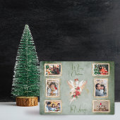 Für ihre Weihnachtsmärsche Multi Foto Collage Fotoplatte