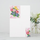 Für Ihren Geburtstag Briefpapier (Stehend Vorderseite)