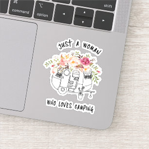 Für ihren Niedlichen kleinen Camping-Anhänger Aufkleber