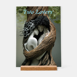 "Für immer!" Acrylschild