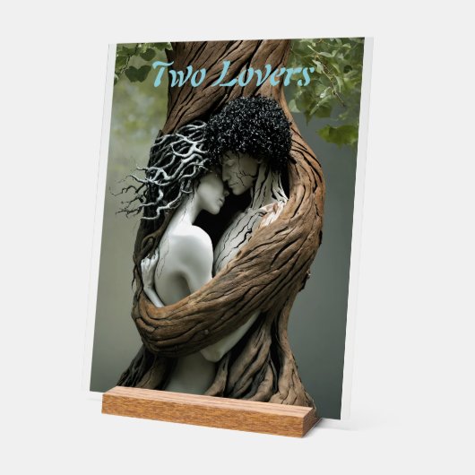 "Für immer!" Acrylschild (Winkel)