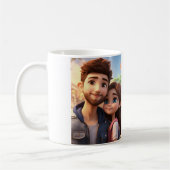 "Für immer an deiner Seite" Kaffeetasse (Links)