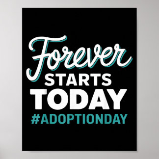Für immer beginnt heute Adoptionstag Poster
