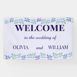 Für immer beginnt hier: Eine Hochzeit Banner