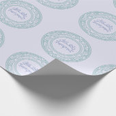 Für immer beginnt hier: Eine Hochzeit Geschenkpapier (Ecke)