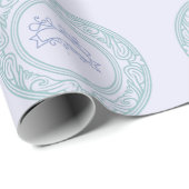 Für immer beginnt hier: Eine Hochzeit Geschenkpapier (Rolleneckpunkt)