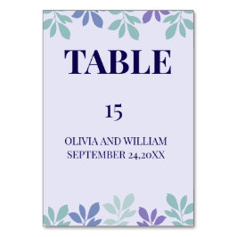 Für immer beginnt hier: Eine Hochzeit Tischnummer