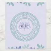 Für immer beginnt hier: Eine Hochzeit Weinetikett (Einzelnes Label)