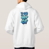 Für immer beginnt mit dir hoodie (Rückseite)