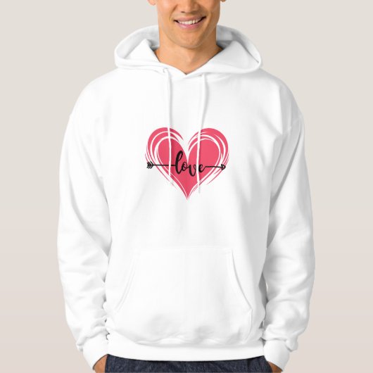 Für immer beginnt mit dir hoodie (Vorderseite)