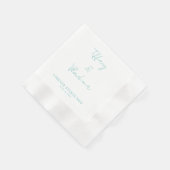 Für immer beginnt Napkins jetzt Serviette (Ecke)