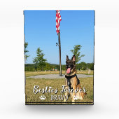 Für immer, BESTE FREUNDIN Foto, modern, Niedlich Fotoblock (Vorderseite)