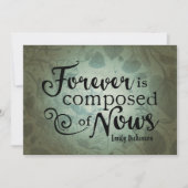 Für immer besteht es aus Neuheiten Karte (Vorderseite)