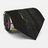 Für immer Blumendruck-Krawatte Krawatte (Gerollt)