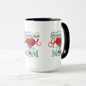 Für immer dankbar an Sie, Mama - 15 oz Combo Tasse (VorderseiteRechts)