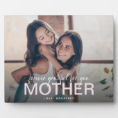 Für immer dankbar für die Mama Geschenk Foto Keepa Fotoplatte (Vorderseite)
