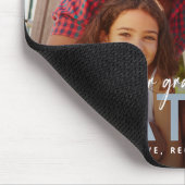 Für immer dankbar für euch Vater Foto behalten Mousepad (Ecke)