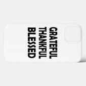 Für immer dankbar | Gesegnet und dankbar Case-Mate iPhone Hülle (Rückseite (Horizontal))