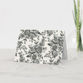 Für immer dankbar Hand Lettered Wedding Danke (Rückseite)