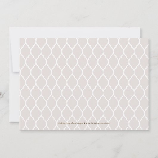 Für immer dankbar Hochzeit danke Ihnen Fotokarte (Rückseite)