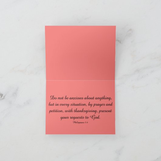 Für immer dankbar karte (Innenseite)