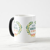 Für immer dankbar, Mama" Morphing Tasse (Vorderseite Links)