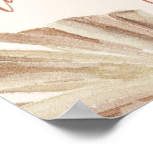 Für immer dankbar und überaus dankbar Alway segne Poster (Ecke)