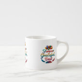 Für immer dankbar, Vater Espresso Tasse Design (Rechts)