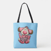 🐶💕 Für immer Dein 👜✨ Tasche (Rückseite)