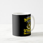Für immer der Titel 2. Armored Kavallerie Regiment Kaffeetasse (VorderseiteRechts)