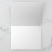 Für immer: Design miteinander verwobener Herzen Karte (Innenseite)