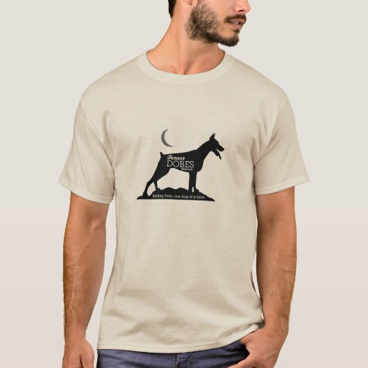 Für immer Dobes langes Leeved T-Shirt (Vorderseite)