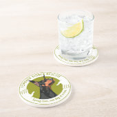 Für immer Dobes Logo-Untersetzer Untersetzer (Seite)