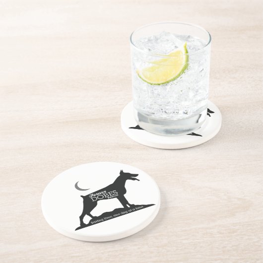 Für immer Dobes Untersetzer (Seite)