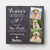 Für immer ein Foto für das Gedächtnis benutzerdefi Fotoplatte (Vorderseite)