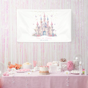 Für immer eine Prinzessin - Pinkes Mädchen zum 4.  Banner