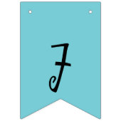 Für immer Familien-Adoptions-Party-Fahne Wimpelkette (Zweite Fahne)