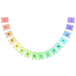 Für immer Familien-Adoptions-Party-Fahne Wimpelkette