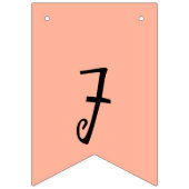 Für immer Familien-Adoptions-Party-Fahne Wimpelkette (Zweite Fahne)