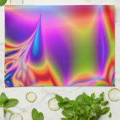 Für immer FarbFraktal Handtuch (Gefaltet)