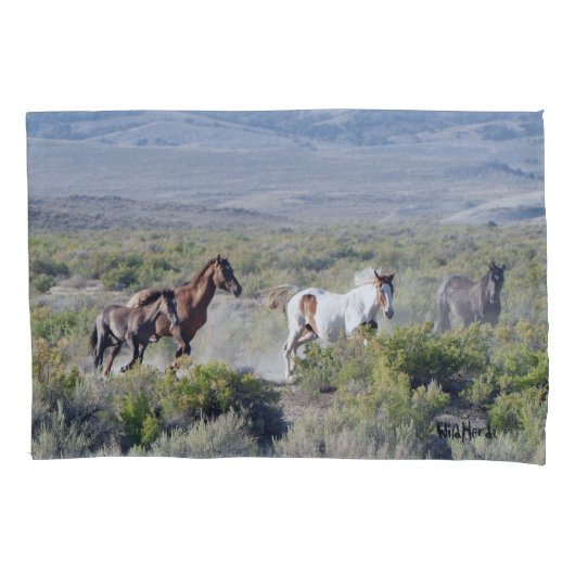 Für immer frei laufen kissenbezug (Vorderseite)