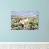 Für immer frei laufen leinwanddruck (Insitu (Holzboden))