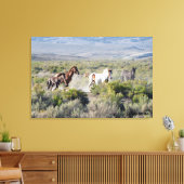 Für immer frei laufen leinwanddruck (Insitu (Wohnzimmer))