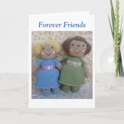Für immer Freunde Karte (Vorderseite)