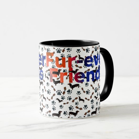 Für-Immer Freunde Tasse (VorderseiteRechts)