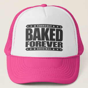 FÜR IMMER GEBACKEN - kämpfend während einer fre Truckerkappe
