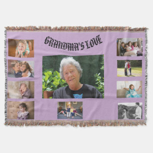 Für immer geliebte Oma Decke