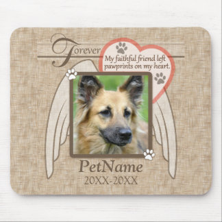 Für immer geliebter Engel Wings Mousepad